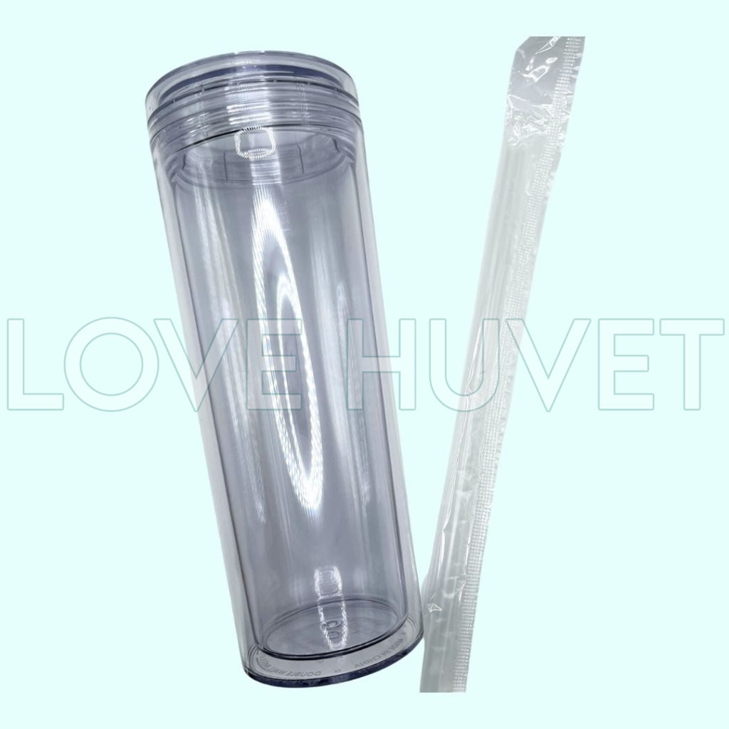 18oz Acrylic Tumbler | Love Huvet