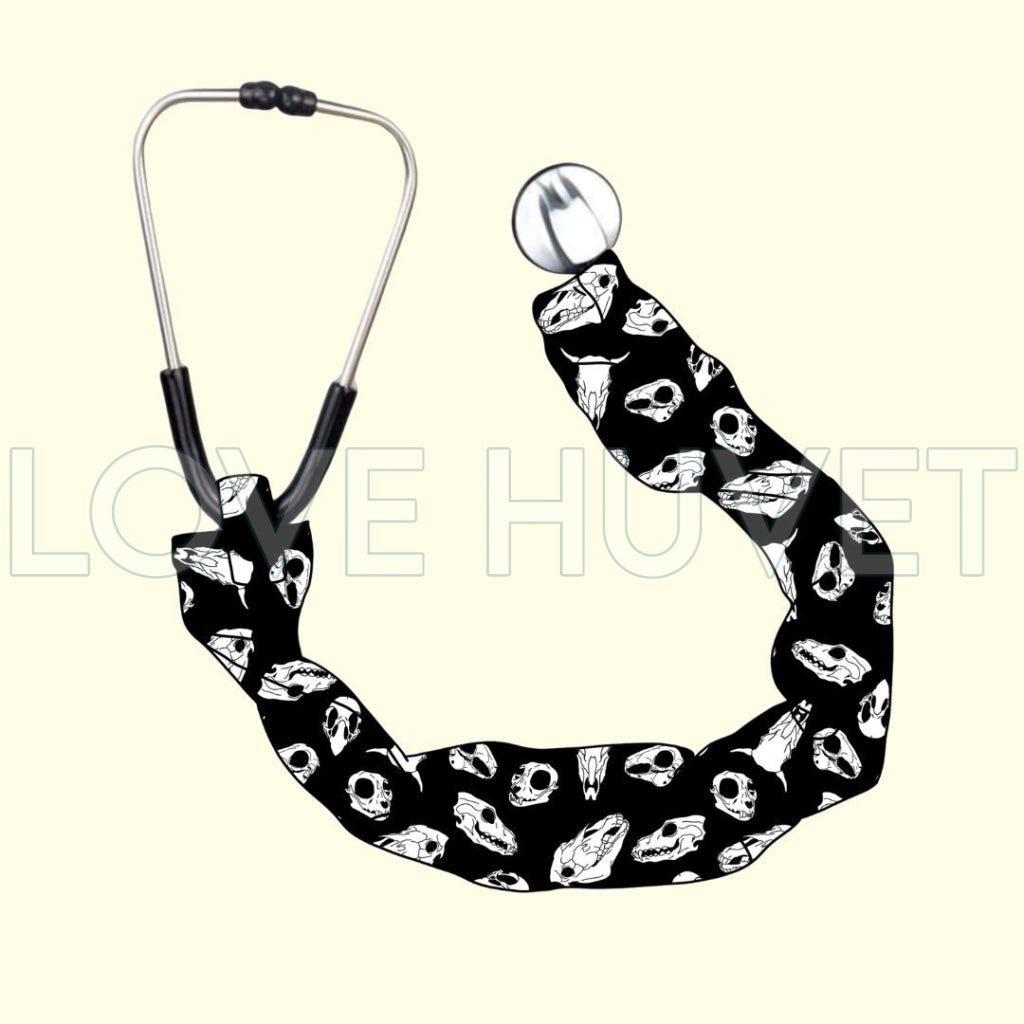 Animal Skulls Stethoscope Cover Love Huvet