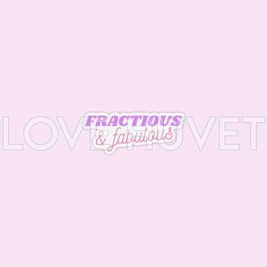 Fractious & Fabulous Shoe Charm | carathevettech | Love Huvet
