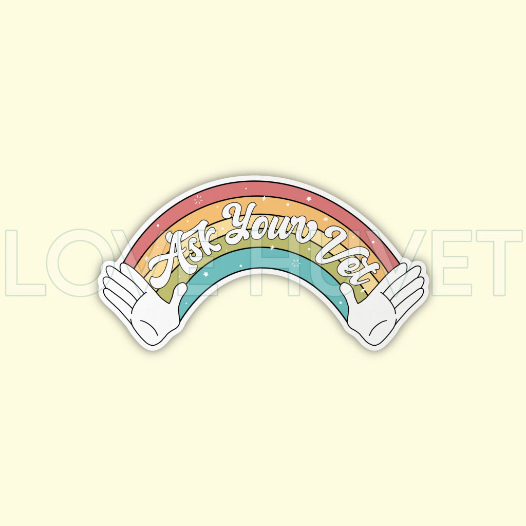 Vet Tech Week Bulk Stickers | Love Huvet