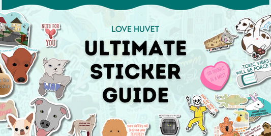 Vet Tech Stickers We're Stuck On | Love Huvet