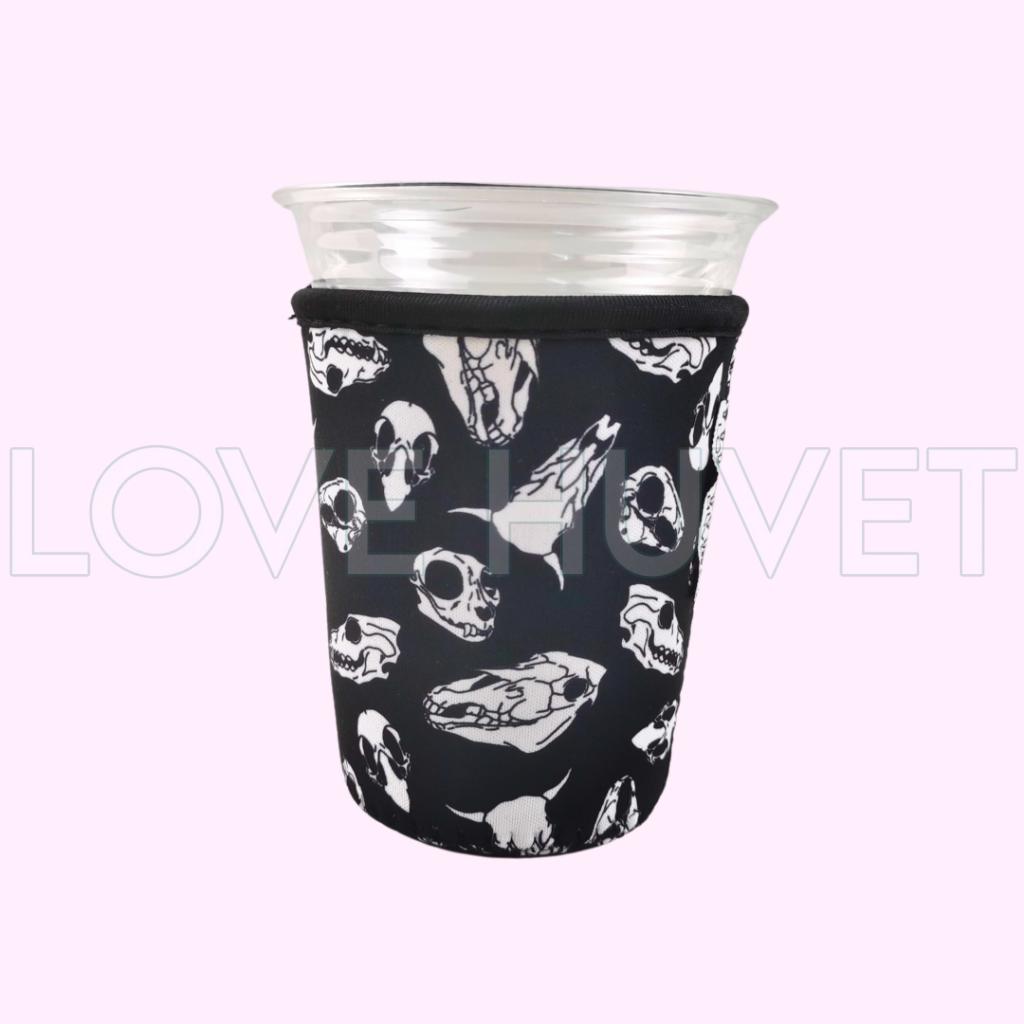 Animal Skulls Bundle – Scrub Cap, Headband, Scrunchie, Koozie, & Stethoscope Cover | 20%+ Off | Love Huvet