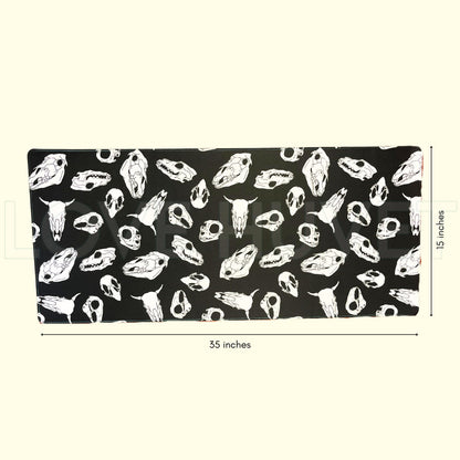 Animal Skulls Desk Mat | Love Huvet