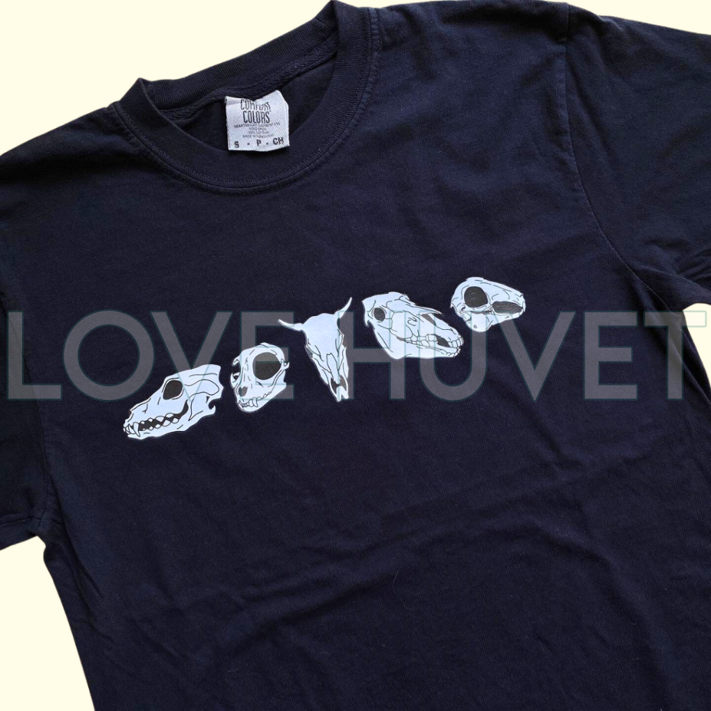 Animal Skulls T-Shirt | Love Huvet