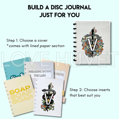 Animals Around The World Disc Journal Stationery