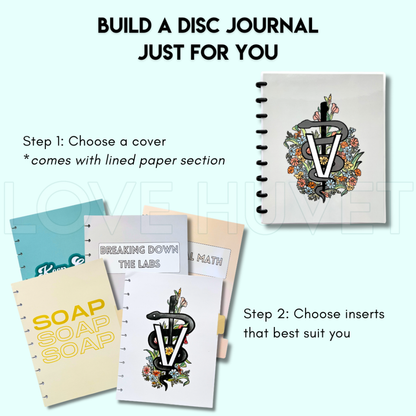 Breaking Down the Labs Disc Journal Section | Love Huvet