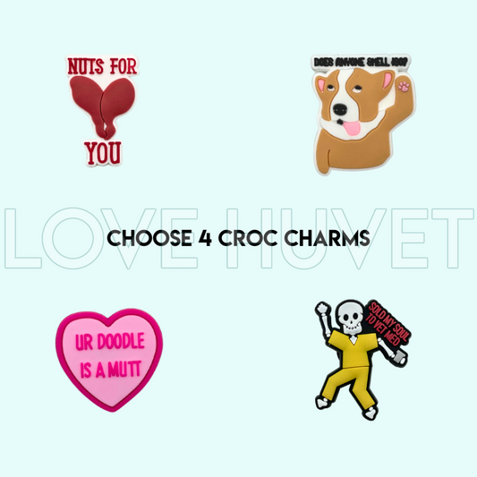 BYO Shoe Charm Bundle | Love Huvet
