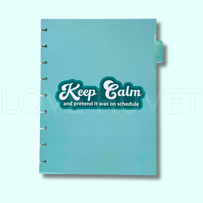 Calendar Disc Journal Insert (undated 6-month) | Love Huvet