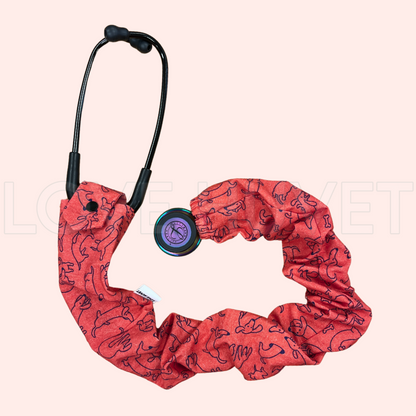 Dachshund Doodles Stethoscope Cover | Love Huvet