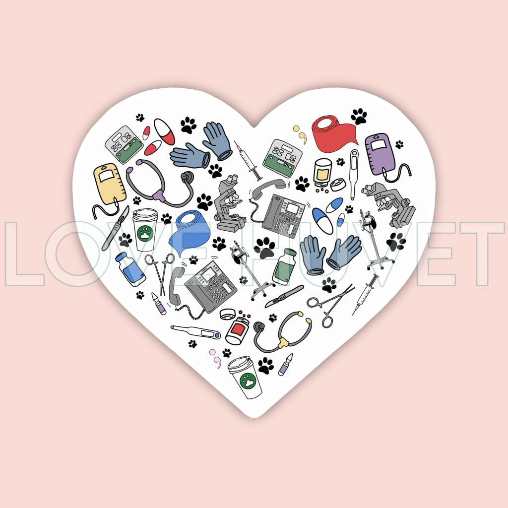 Doodle Sticker | Love Huvet