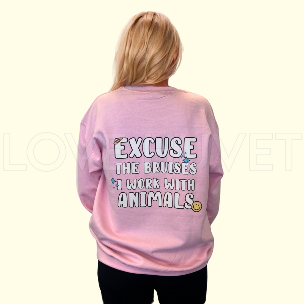 Excuse the Bruises Sweatshirt | Love Huvet