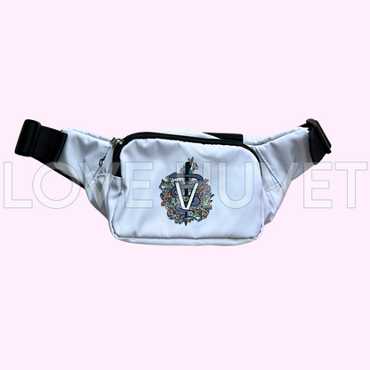 Floral Veterinary Caduceus Fanny Pack | Love Huvet