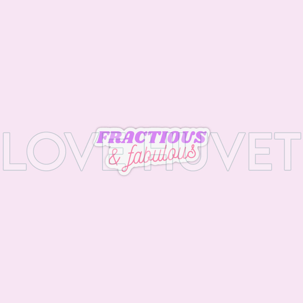 Fractious & Fabulous Shoe Charm | carathevettech | Love Huvet