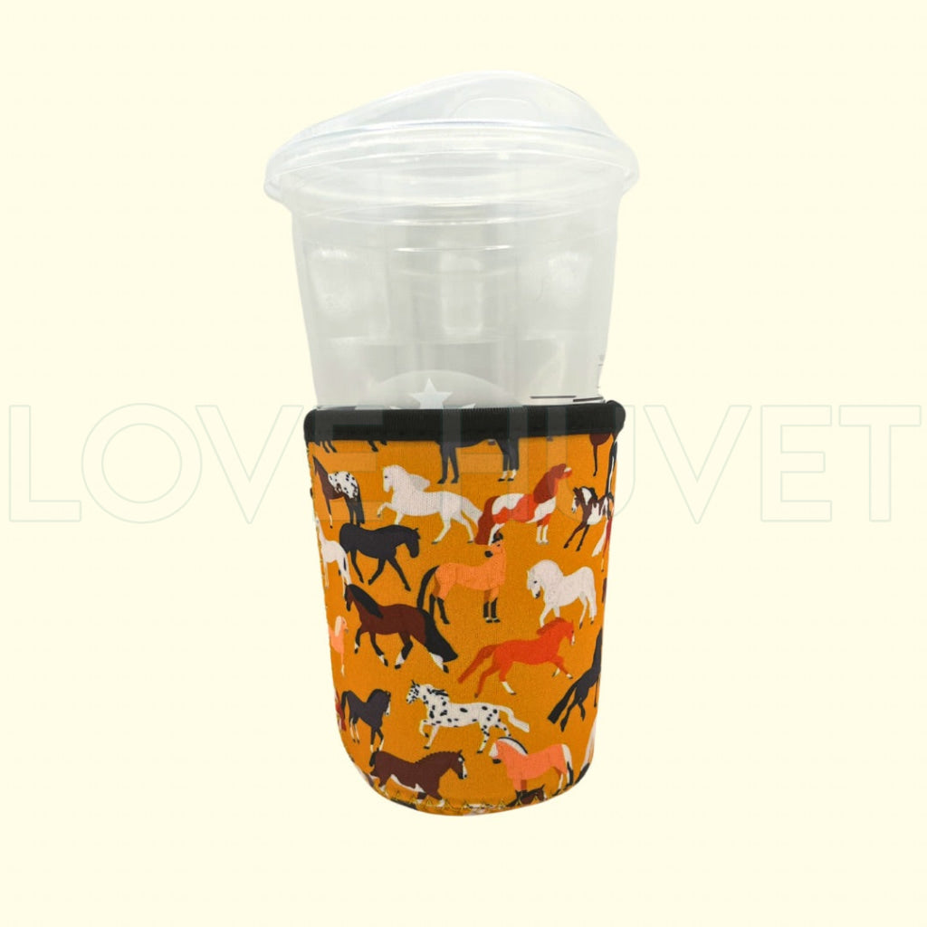 Galloping Horses Koozie | Love Huvet