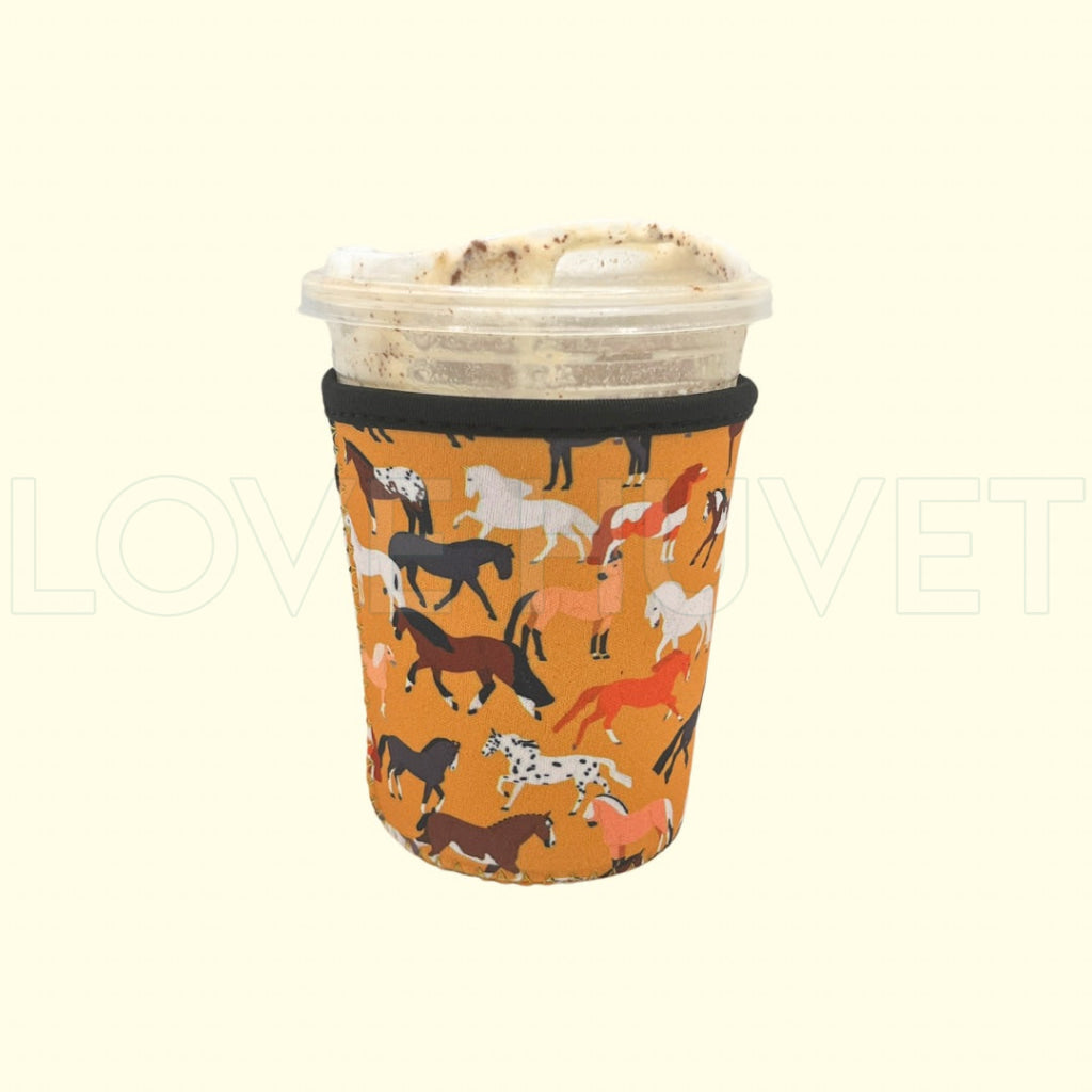 Galloping Horses Koozie | Love Huvet