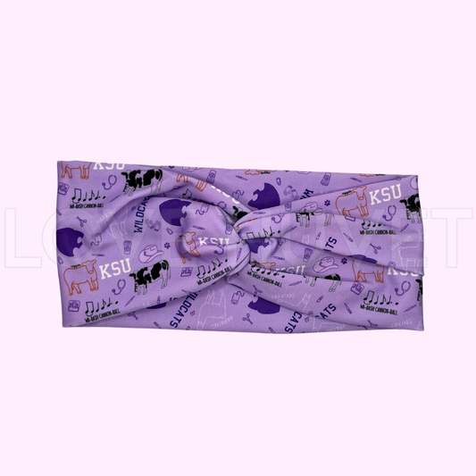 Go Wildcats Headband | Love Huvet