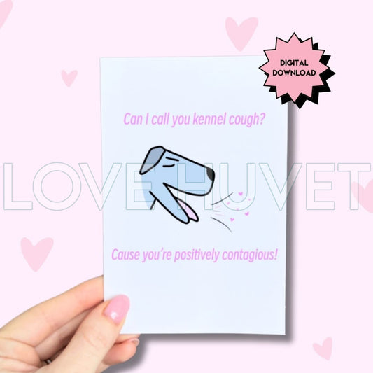 Kennel Cough Digital Card | Love Huvet