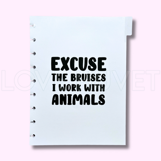 Lined Paper Disc Journal Insert | Love Huvet