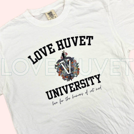 Love Huvet University T - Shirt T - Shirts