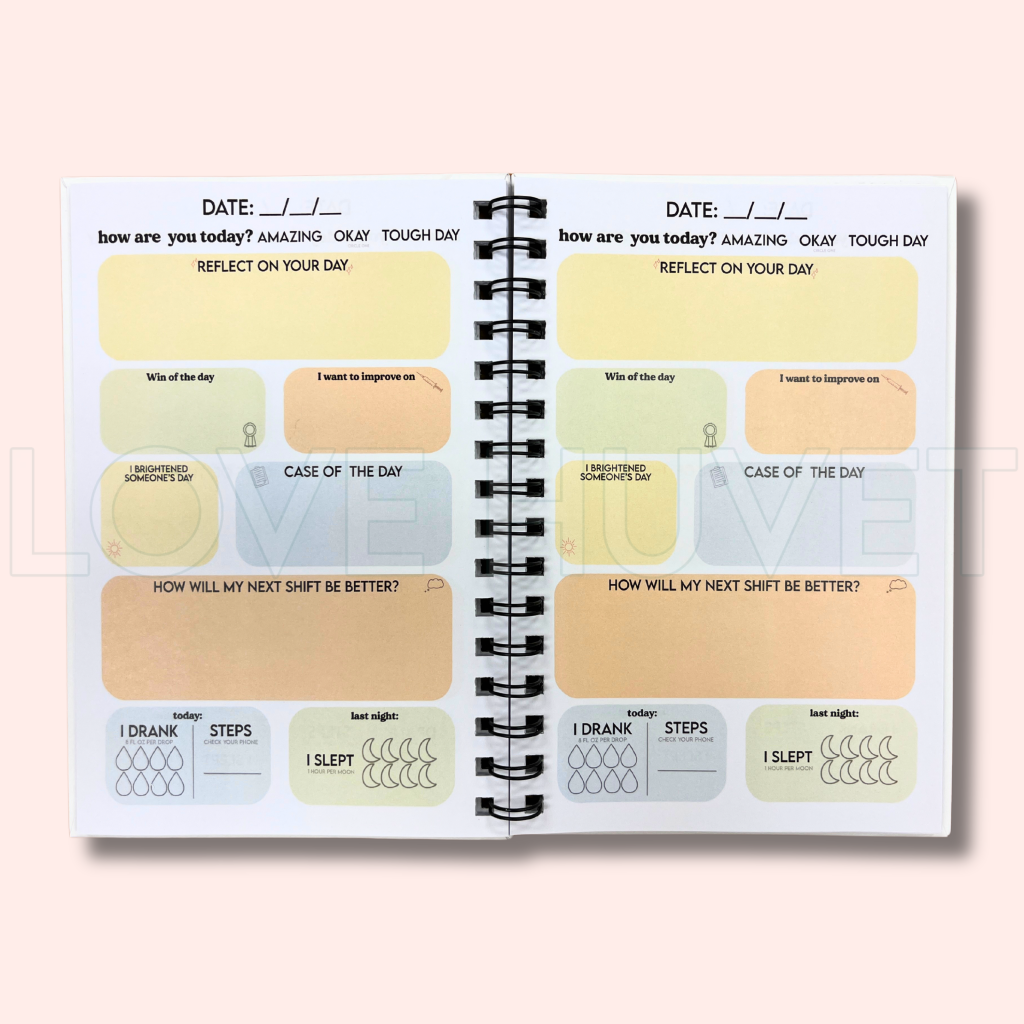 Medical Professional Wellness Journal Stationery