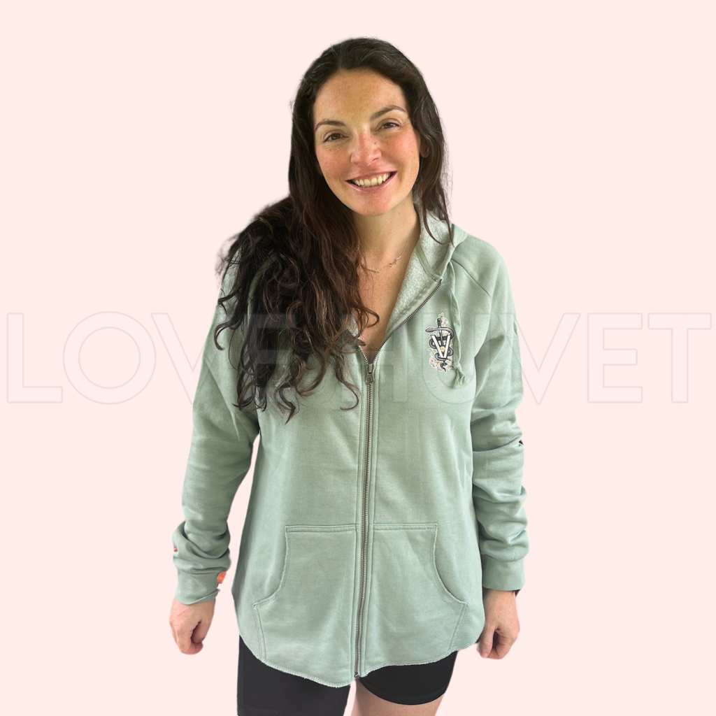 Never Forget Why Zip-up Sweatshirt | Love Huvet