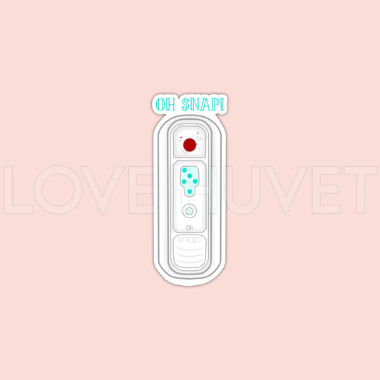 Oh Snap Sticker | Sam_TheVetTech | Love Huvet