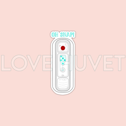 Oh Snap Sticker | Sam_TheVetTech | Love Huvet