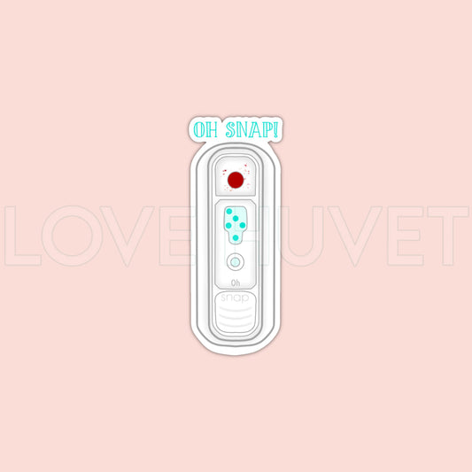 Oh Snap Sticker | Sam_TheVetTech | Love Huvet