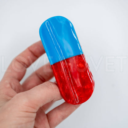 Pill Capsule Hair Claw