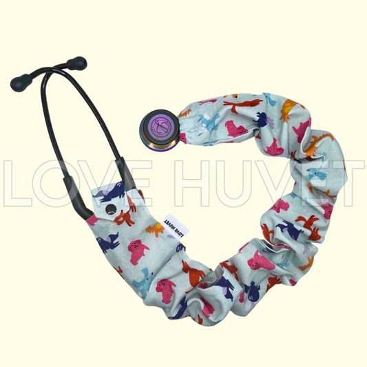 Playful Pups Stethoscope Cover | Love Huvet