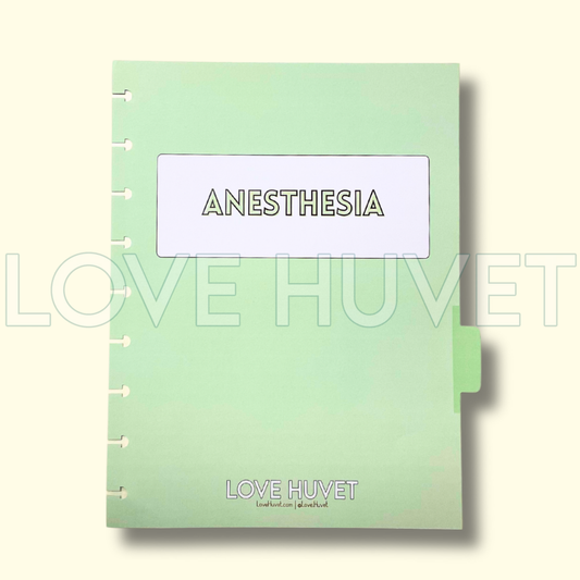 PREORDER - Anesthesia Disc Journal Section | Love Huvet