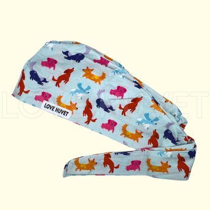 Playful Pups Scrub Cap | Love Huvet