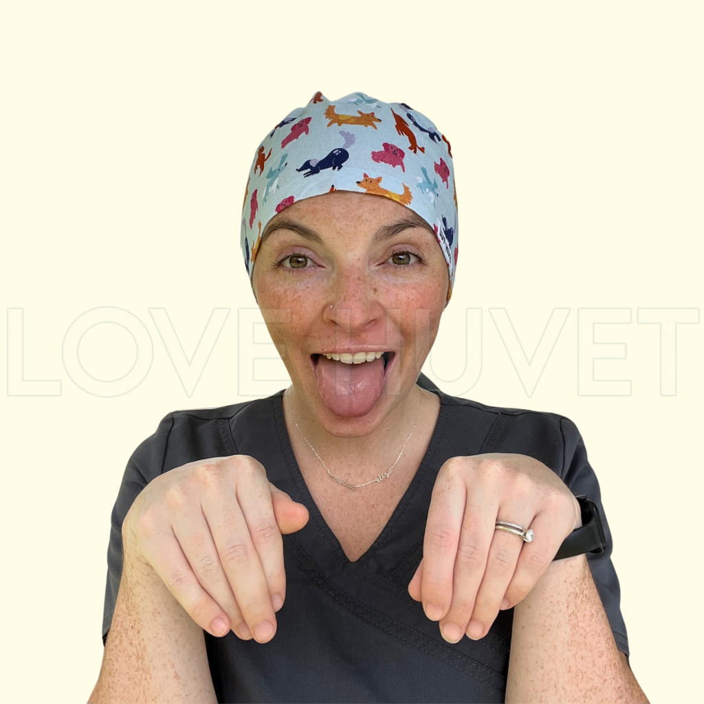 Playful Pups Scrub Cap | Love Huvet