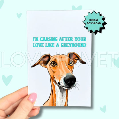 Racing Heart Digital Card | Love Huvet