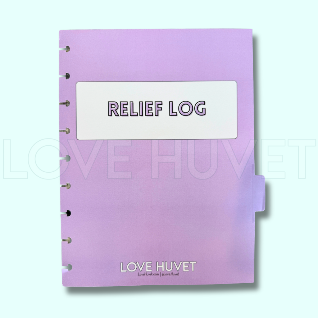 Relief Log Disc Journal Section | Love Huvet