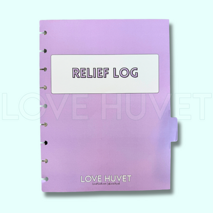 Relief Log Disc Journal Section | Love Huvet