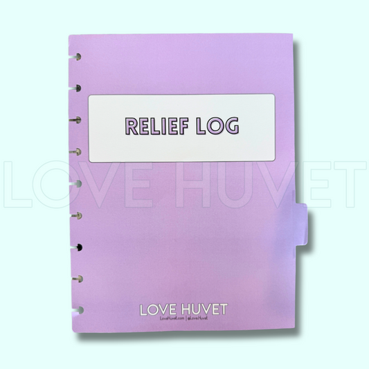 Relief Log Disc Journal Section | Love Huvet