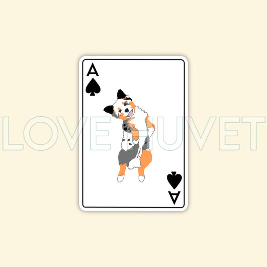 She's Spaded Sticker | Love Huvet