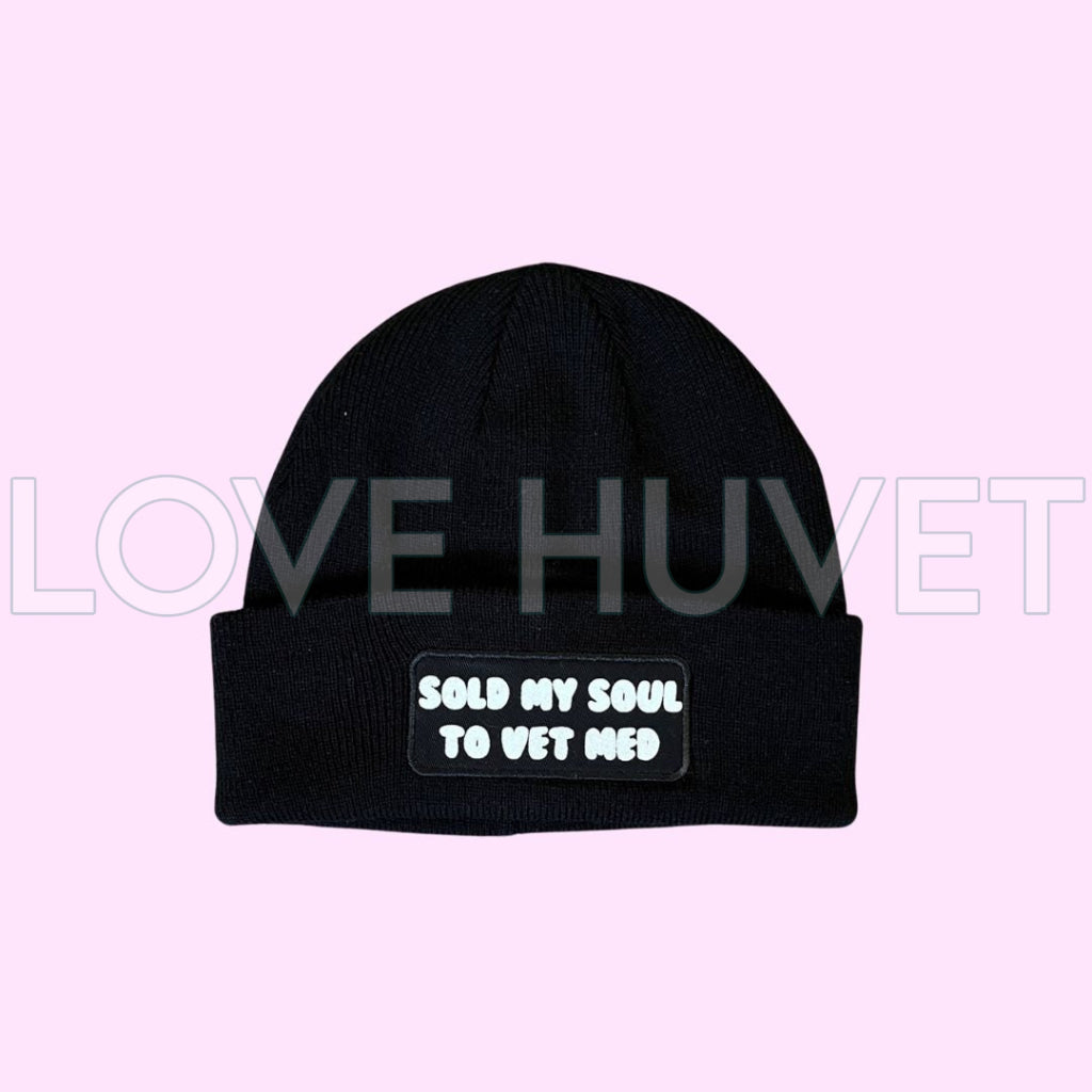 Sold My Soul to Vet Med Beanie | Love Huvet