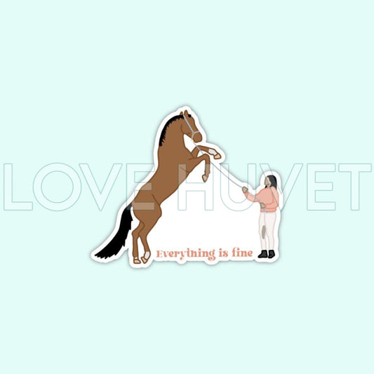 Stable Mindset Sticker | Love Huvet