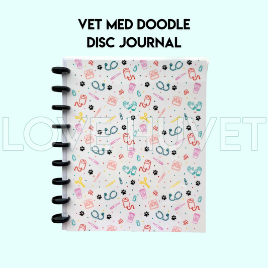 Vet Med Doodle Disc Journal | Love Huvet