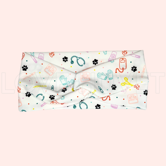 Vet Med Doodle Headband | Love Huvet