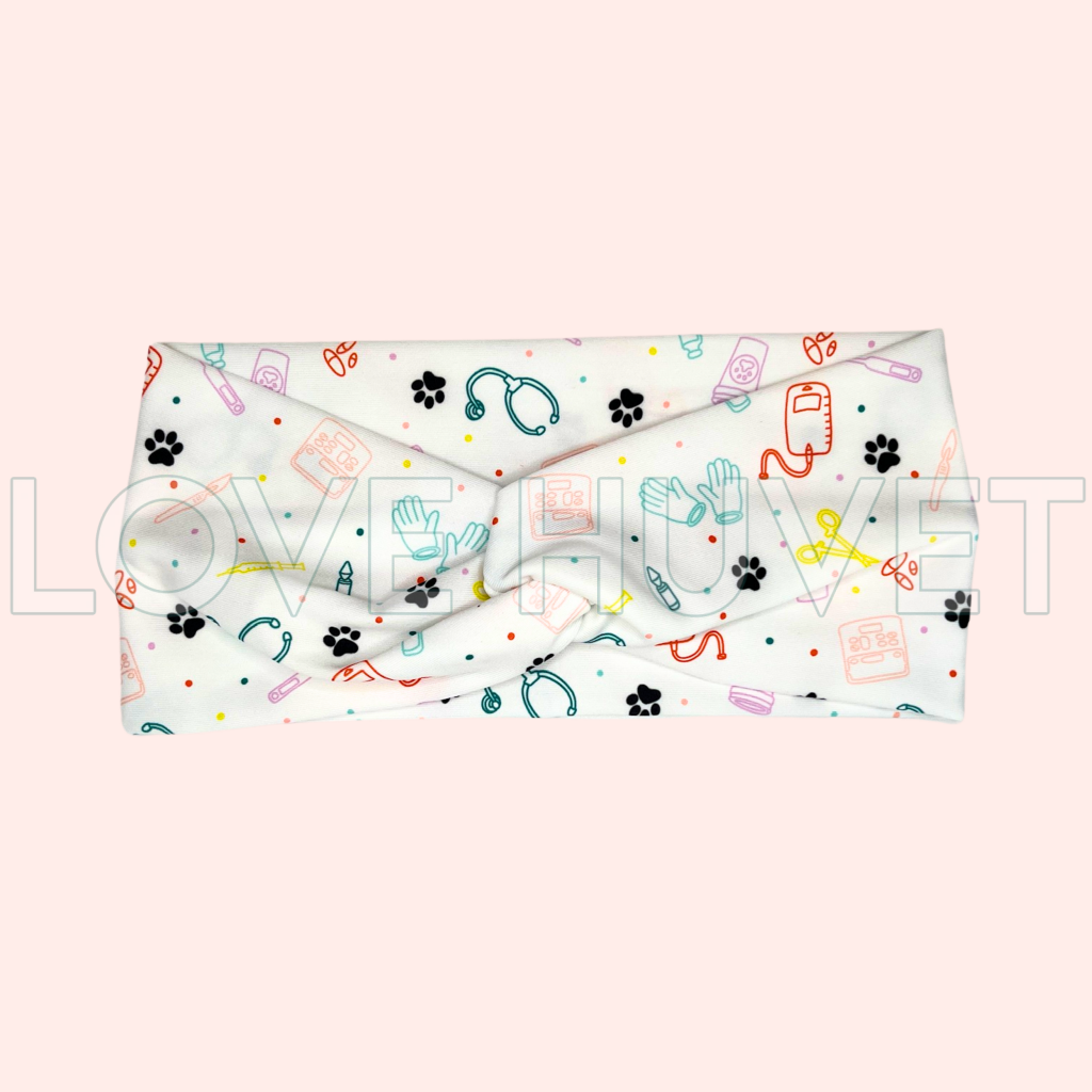 Vet Med Doodle Headband | Love Huvet