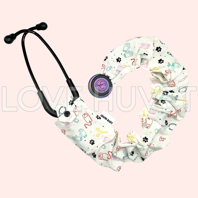 Vet Med Doodle Stethoscope Cover