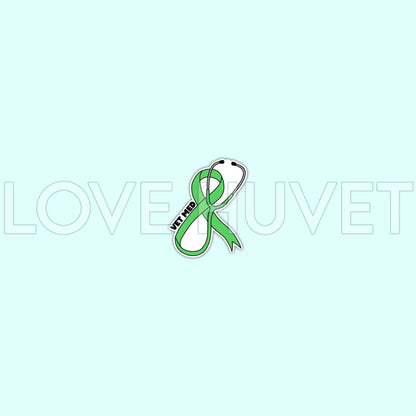 Vet Med Mental Health Awareness Shoe Charm | Love Huvet