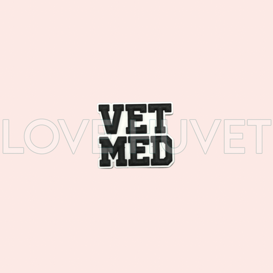 Vet Med Shoe Charm | Love Huvet