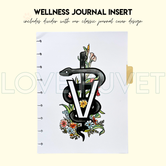 Vet Med Wellness Disc Journal Insert | Love Huvet