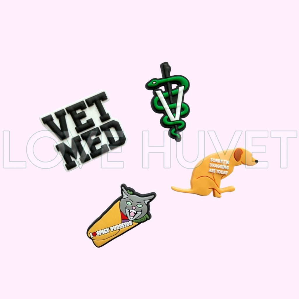Veterinary Shoe Charm Bundle | Love Huvet