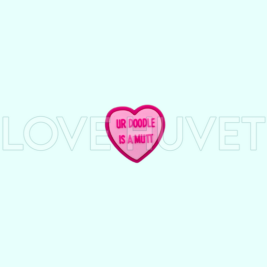 Your Doodle is a Mutt Shoe Charm | Love Huvet