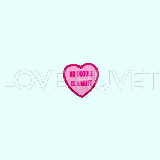 Your Doodle is a Mutt Shoe Charm | Love Huvet